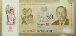 50 Dollars Commémoratif SINGAPORE  2015 P.61 UNC