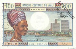 100 Francs Spécimen MALI  1972 P.11s