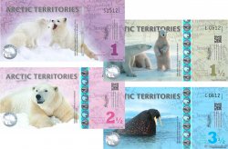 Lot de 4 Polar Dollars LOTS  2012 P.- NEUF
