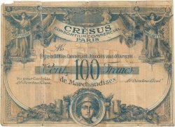 100 Francs de Marchandises FRANCE régionalisme et divers  1914  pr.B