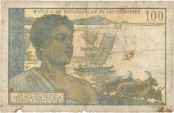 100 Francs COMORES  1963 P.03b2 B