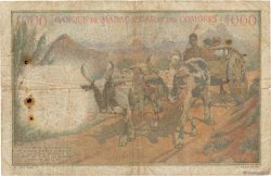 1000 Francs COMORES  1960 P.05a pr.TB