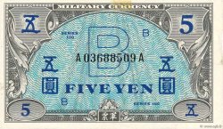 5 Yen JAPON  1945 P.069a TTB+