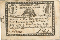 2 Paoli ITALIE  1798 PS.535 pr.B