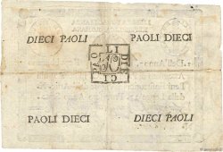 10 Paoli ITALY  1798 PS.540c VF