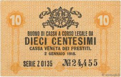 10 Centesimi ITALIE  1918 PM.02 TTB+