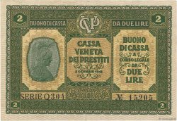 2 Lire ITALIE  1918 PM.05 SUP