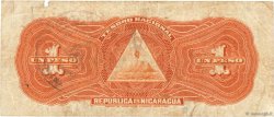 8 Centavos sur 1 Peso NICARAGUA  1912 P.051 TB