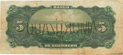 5 Pesos Non émis MEXIQUE Guerrero 1914 PS.0298c B