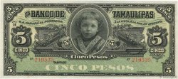 5 Pesos MEXICO  1902 PS.0429d