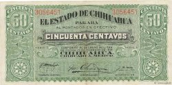 50 Centavos MEXIQUE  1914 PS.0528c TTB