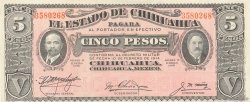 5 Pesos MEXICO  1915 PS.0532a