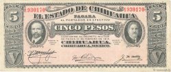 5 Pesos MEXIQUE  1915 PS.0532A TTB