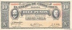 10 Pesos MEXIQUE  1914 PS.0533c SPL+