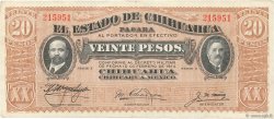 20 Pesos MEXIQUE  1914 PS.0536b