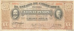 20 Pesos MEXIQUE  1915 PS.0537a TB