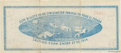 1 Peso MEXIQUE Saltillo 1914 PS.0645 TTB+