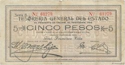 5 Pesos MEXIQUE  1913 PS.0554b pr.TB