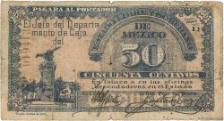 50 Centavos MEXIQUE Toluca 1915 PS.0879