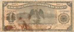 1 Peso MEXIQUE  1914 PS.0523a B