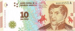 10 Pesos ARGENTINA  2016 P.360