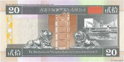 20 Dollars HONG KONG  1998 P.201d NEUF