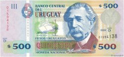 500 Pesos Uruguayos URUGUAY  2009 P.090b NEUF