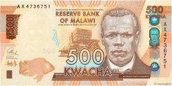 500 Kwacha MALAWI  2014 P.66 ST
