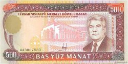 500 Manat TURKMENISTAN  1993 P.07a UNC-