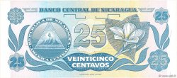 25 Centavos NICARAGUA  1991 P.170a FDC