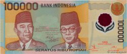 100000 Rupiah INDONESIA  1999 P.140 AU