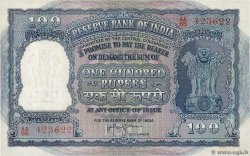 100 Rupees INDIA  1957 P.043c