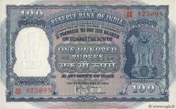 100 Rupees INDIA  1957 P.043c