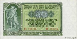 50 Korun Spécimen CZECHOSLOVAKIA  1953 P.085s UNC