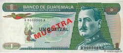 1 Quetzal Spécimen GUATEMALA  1983 P.066s