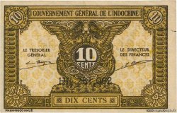 10 Cents INDOCHINE FRANÇAISE 1942 P.089a