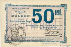 50 Centimes FRANCE régionalisme et divers Bolbec 1914 JP.76-009