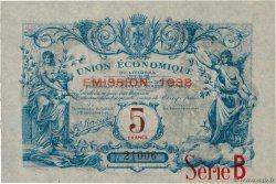 5 Francs FRANCE régionalisme et divers Nice 1938 F.-