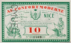 10 Francs FRANCE régionalisme et divers Nice 1930 