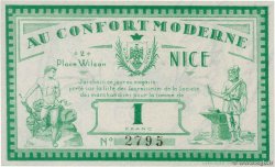 1 Franc FRANCE régionalisme et divers Nice 1930 