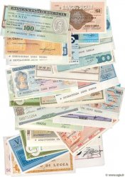 Lot de 50 Chèques ITALIE  1900 P.LOT