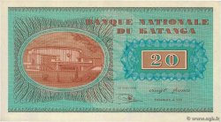 20 Francs KATANGA 1960 P.06a TTB