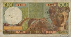 500 Francs ALGERIA  1952 P.106a