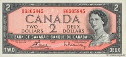 2 Dollars CANADA  1954 P.076c AU