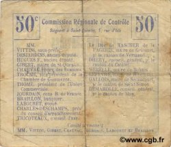 50 Centimes FRANCE régionalisme et divers  1916 JP.02-0016.BRU TTB