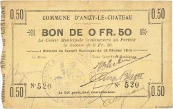 50 Centimes FRANCE régionalisme et divers  1915 JP.02-0027 TTB+