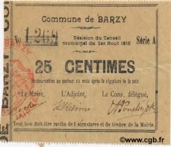 25 Centimes FRANCE régionalisme et divers  1915 JP.02-0121 TTB+