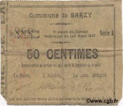 50 Centimes FRANCE régionalisme et divers  1915 JP.02-0122 TB