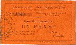 1 Franc FRANCE regionalismo y varios  1915 JP.02-0162