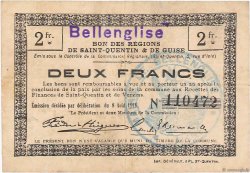 2 Francs FRANCE regionalismo y varios  1916 JP.02-0186.SQG